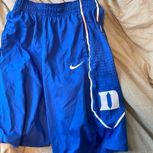 Duke Blue Devils Nike Basketball Game Shorts.